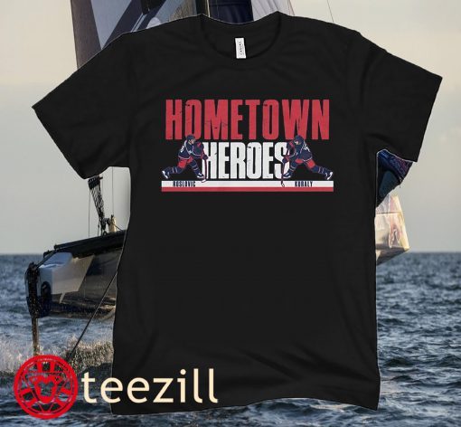 Sean Kuraly and Jack Roslovic, Hometown Heroes Hockey T-Shirt