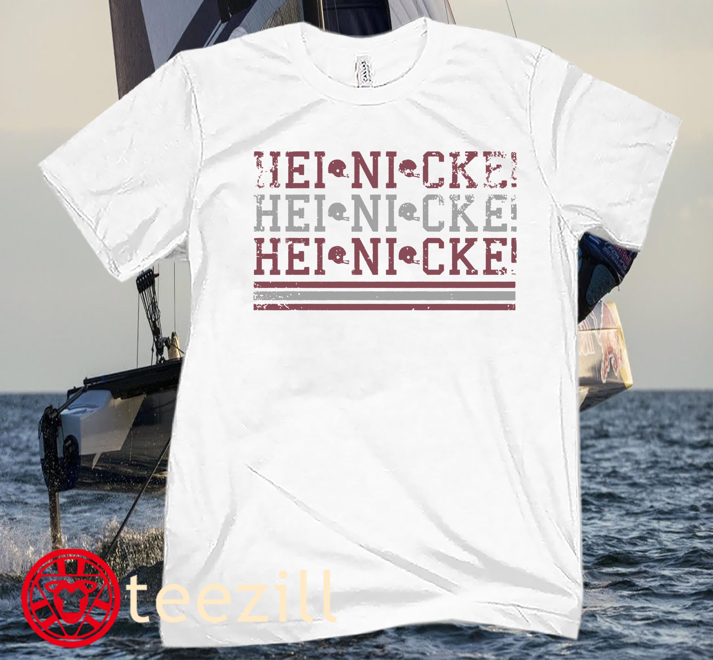 Taylor Heinicke Chant Football Tee Shirt - teezill