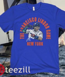 The Francisco Lindor Game New York T-Shirt