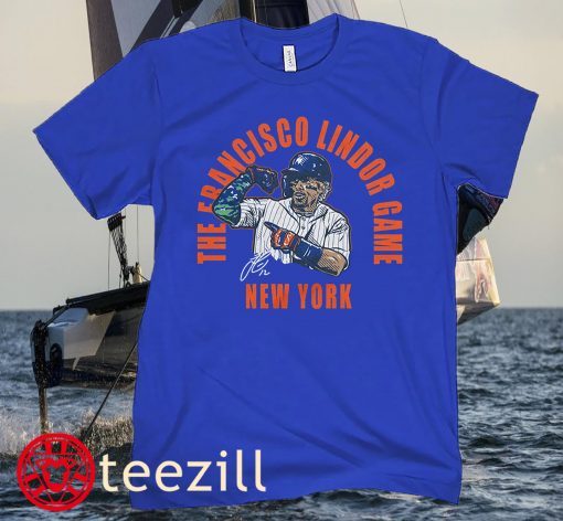 The Francisco Lindor Game New York T-Shirt