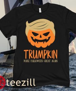 Trumpkin TShirt, Make Halloween Great Again, Halloween Shirt, Trumpkin Halloween T-Shirt