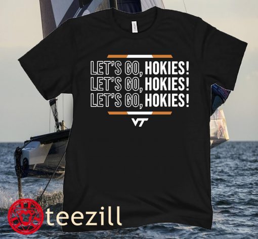 Virginia Tech Hokies Football, Let's Go, Hokies T-Shirt