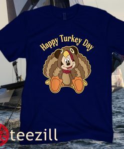 Disney Mickey And Friends Thanksgiving Mickey Turkey Shirt