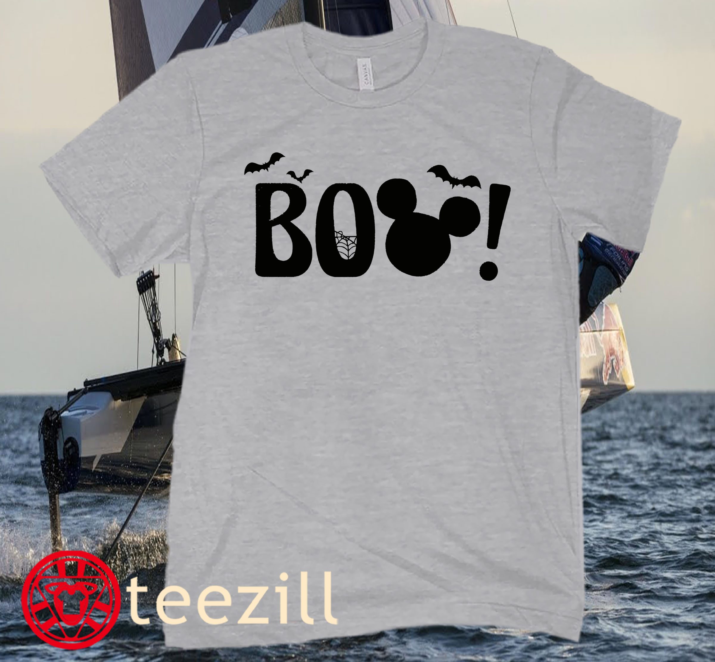 Friends Halloween Mickey Spooky Boo! Shirts - Image 2