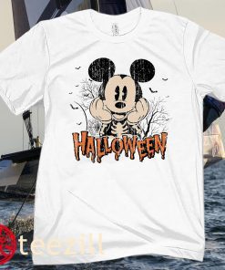 Halloween Disney Ride T-Shirt, Disney Halloween Retro Mickey Tee Shirts