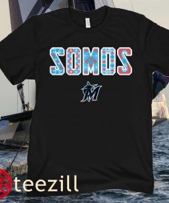Miami Marlins SOMOS Marlins Official T-Shirt