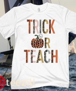 Trick Or Teach Halloween Costume 2020 Tee Shirt