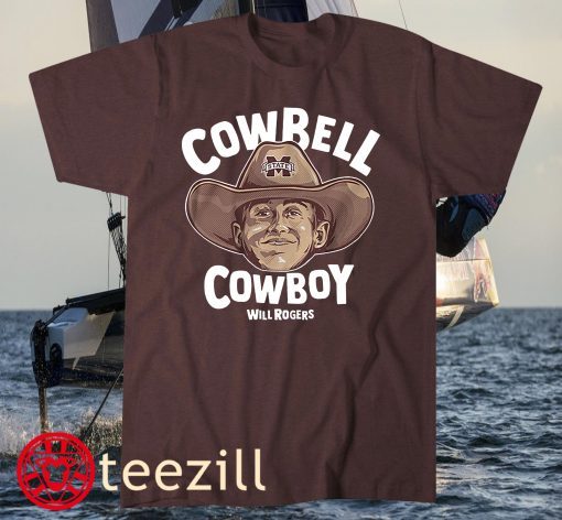 Will Rogers Cowbell Cowboy Mississippi State's Unisex Shirt