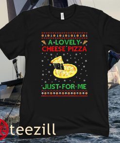 A Lovely Cheese Pizza Alone Funny Kevin X Mas Home Boy Kids T-Shirt