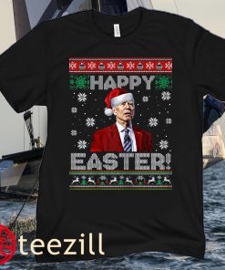 American Joe Biden Happy Easter Ugly Christmas Sweater T-Shirt
