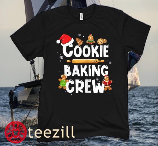 Christmas Cookie Baking Crew Funny Pajamas Family Xmas Classic T-Shirt