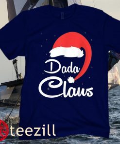 Dada Santa Claus Matching Family Christmas Young Kids T-Shirts