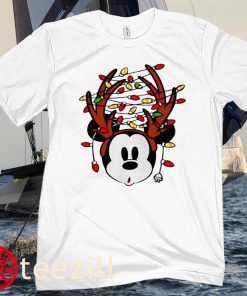 Disney Mickey Mouse Tangled Holiday Xmas Kids Young T-Shirt