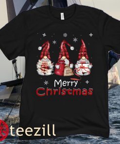 Gnome Family Christmas Shirts for Women Men - Buffalo Plaid Men's Kids T-Shirt