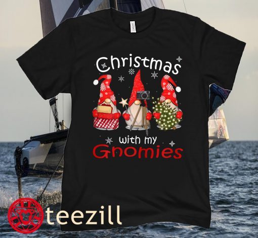 Gnome Family Christmas Shirts for Women Men - Gnomies Xmas Young Kids T-Shirt