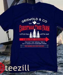 Gris.Wold's &Co. Christmas Tree Farm Funny Xmas Vacation Unisex Shirt