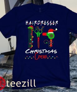 Hairdresser T-Shirt, Hairdresser Gifts, Hair Stylist Gift, Christmas Hair Stylist Tees