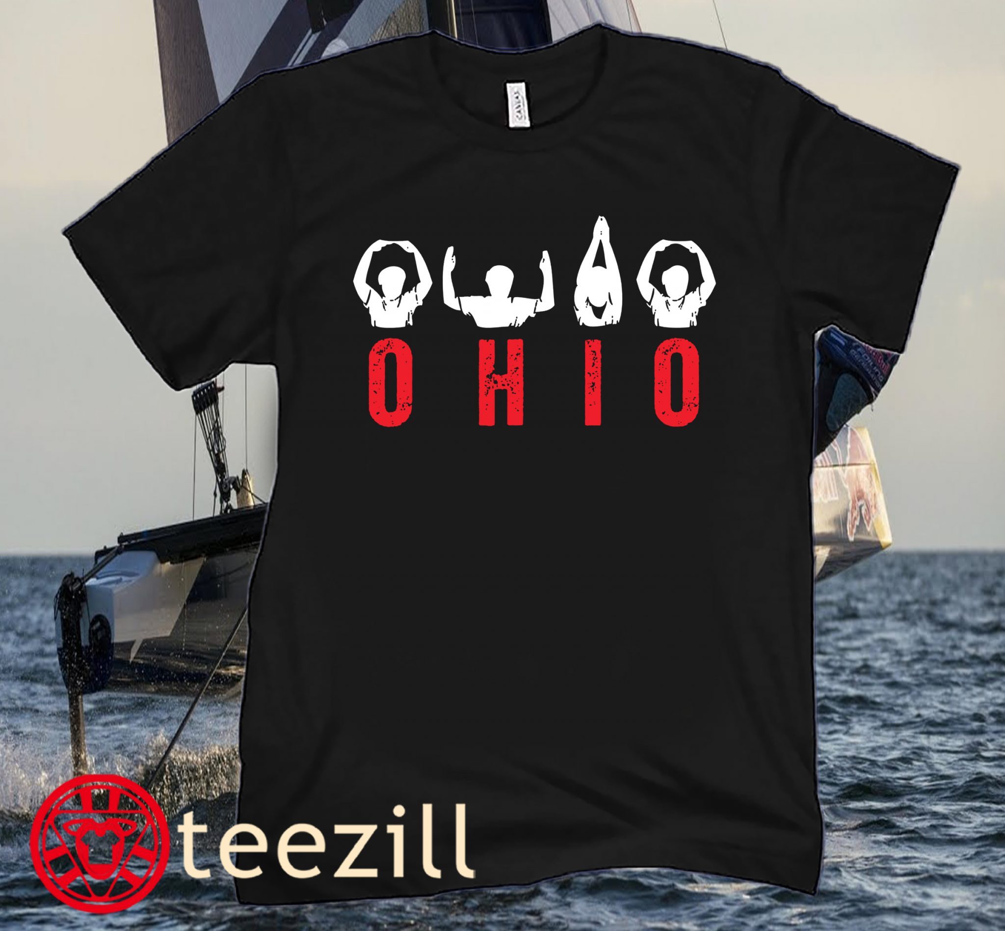 State of Ohio Cute Proud To Be Ohioan Home Letters Root Classic T-Shirt ...