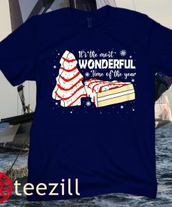 The Most Wonderful Christmas Snack Cake Time Of The Year Shirts