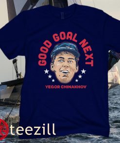 Yegor Chinakhov Good Goal Next Hockey Men's Shirts