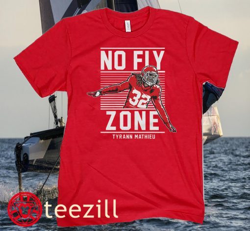 32 Tyrann Mathieu- No Fly Zone Tee Shirt