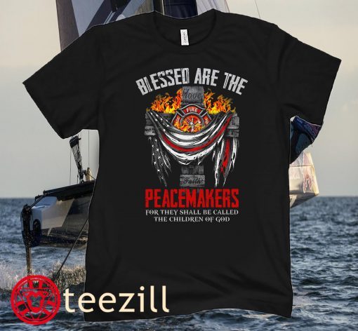 Blessed Are Ahe Peacemakers For They Shall Be Called The Children Of God Posters Shirt