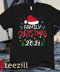 Family Christmas 2021 Xmas Men Hoodies Women's Shirt