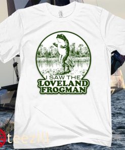 I SAW THE LOVELAND FROGMAN SWEATSHIRT