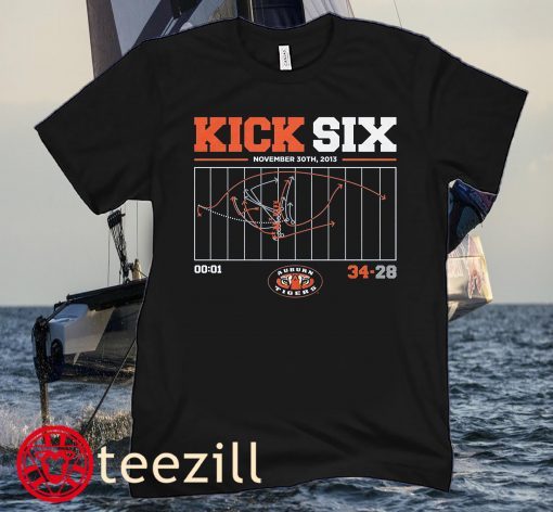 Kick Six Auburn Football Shirt