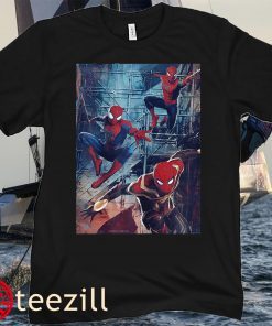 No Way Home Spider-Men Jump Posters Shirt