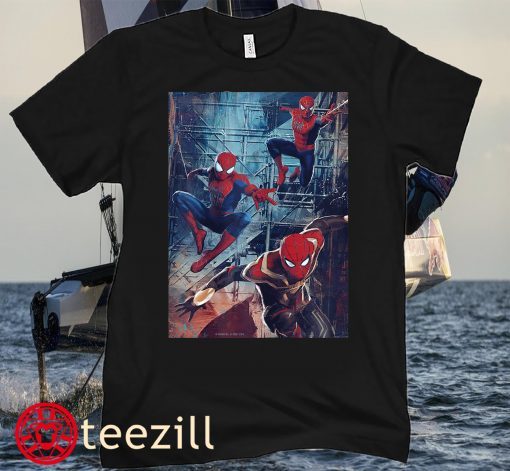 No Way Home Spider-Men Jump Posters Shirt