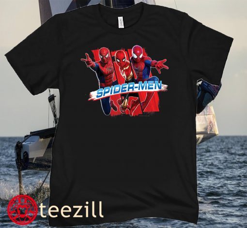 Official Spider-Men Trio T-Shirt