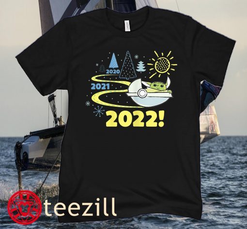 Star Wars The Mandalorian Grogu 2022 New Year’s Classic T-Shirt
