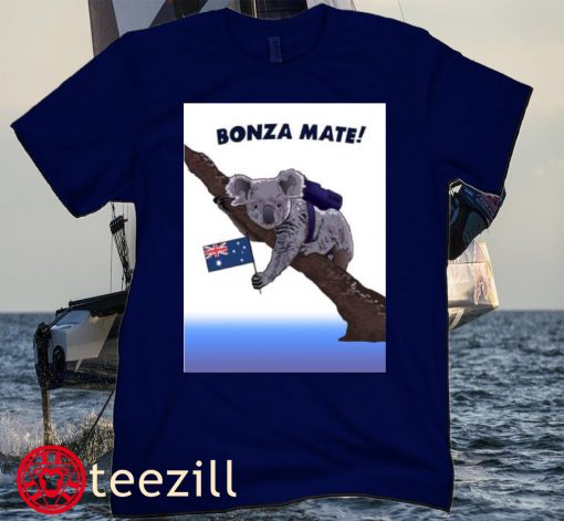 Bonza Mate Aussie Koala Poster Shirt