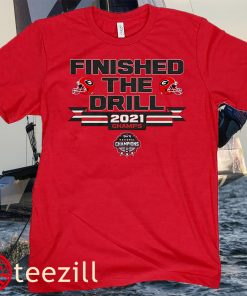 FINISHED THE DRILL CHAMPS GEORGIA FOOTBALL SHIRT