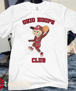 OHIO HOOPS CLUB HOODIES TEE SHIRT