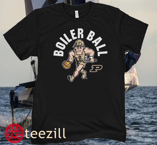 Purdue Boilermakers Basketball Tee Shirt