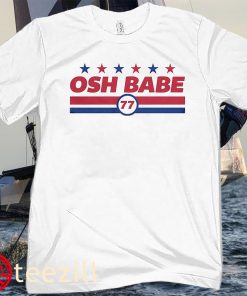 T.J. OSHIE 77- OSH BABE HOODIES TEE SHIRTS