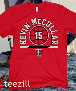 TEXAS TECH BASKETBALL- KEVIN MCCULLAR 15 TEE SHIRT