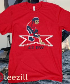 TOM WILSON: 49 RW THROWBACK HOCKEY GAME SHIRT
