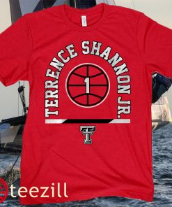 TX TECH BASKETBALL- TERRENCE SHANNON JR 1 SHIRT