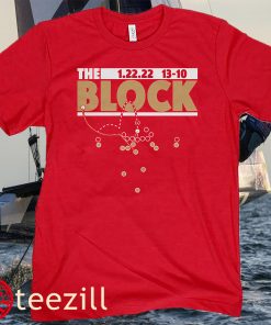 The Block Football Tee Shirt San Francisco