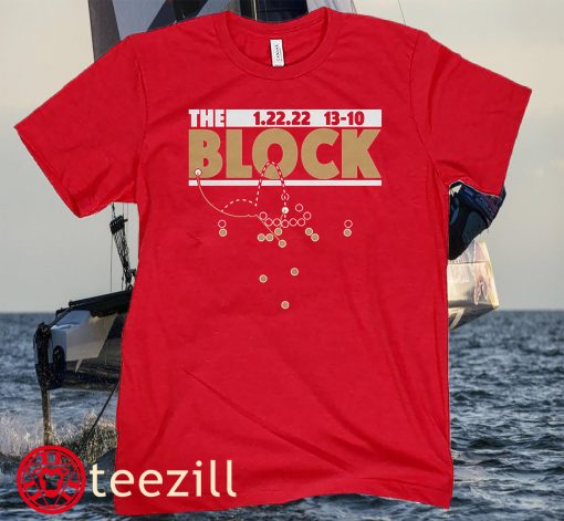 The Block Football Tee Shirt San Francisco