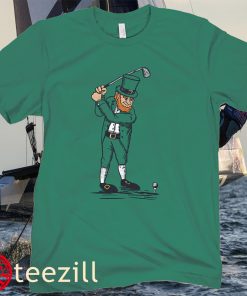 Leprechaun St. Patrick's Day Golfer Tee Shirt
