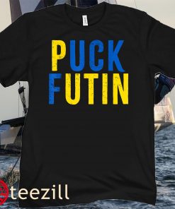 Puck Futin Ukraine Flag Support Ukraine 2022 Uniex Shirt