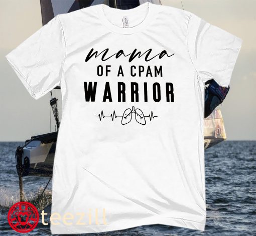 Mama Of A CPAM Warrior Pullover Hoodies Shirt