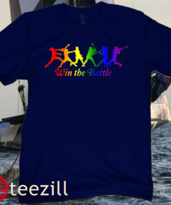 Softball Win the Battle LGBT Gay Lesbian Pride Shirt