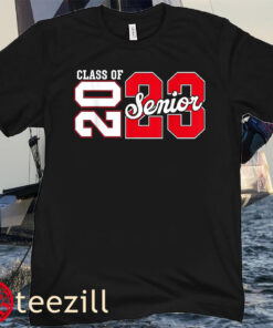 Senior Class Of 2023 Leopard Shirt Class Of 2023 Seniors Shirt, Grad Gift Senior Class Of 2023 Tee Shirt