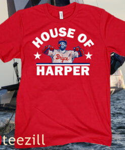 Bryce Harper House of Harper Shirt Licensed Philly MLB Players