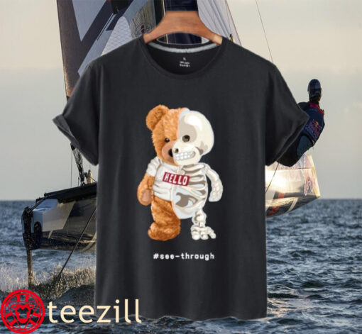 Friendly See Through Bear Classic Shirt